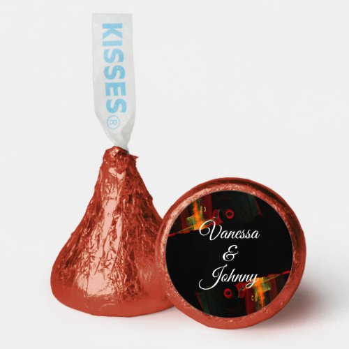 Elegant Classic Modern Trendy Pattern #903 Wedding Hershey®'s Kisses®