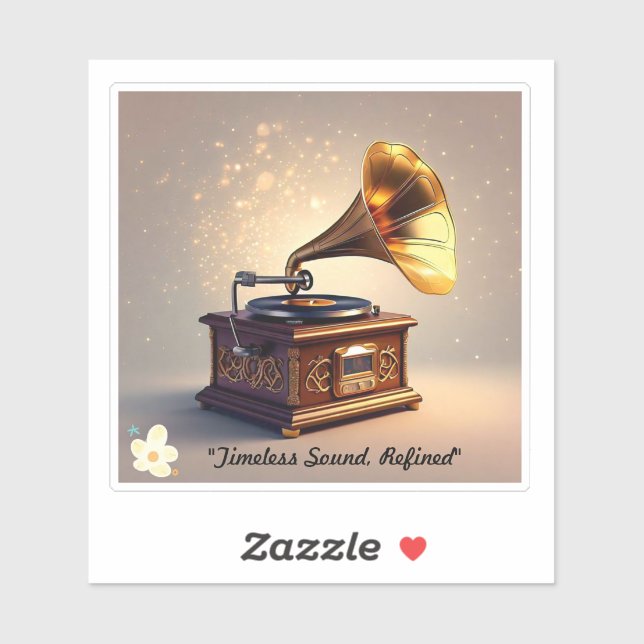 "Elegant Classic Music" Sticker (Sheet)