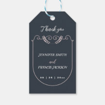 Elegant Classic Navy and Blush Pink Wedding