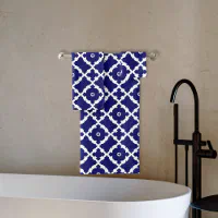 https://rlv.zcache.com/elegant_classic_navy_blue_and_white_mosaic_pattern_bath_towel_set-r_dng5y_200.webp