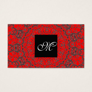 Elegant Classic Red Black and White Modern Bride