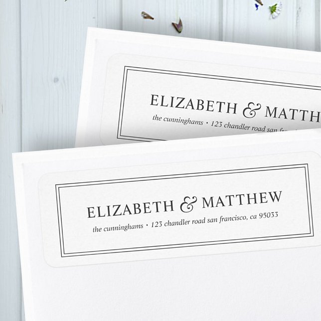 Elegant Classic Return Address Label (Creator Uploaded)