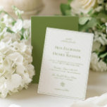 Elegant Classic Sage & Beige Striped Wedding Invitation<br><div class="desc">This elegant wedding invitation features a soft sage and beige striped background, classic serif names, and subtle script accents — designed for timeless ceremonies with a warm, understated aesthetic. Perfect for garden weddings, outdoor celebrations, or formal events with a neutral, romantic palette. Fully customizable with your names, date, and location....</div>