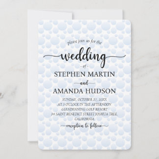 Elegant Classic Simple Ceremony Minimalist Wedding Invitation
