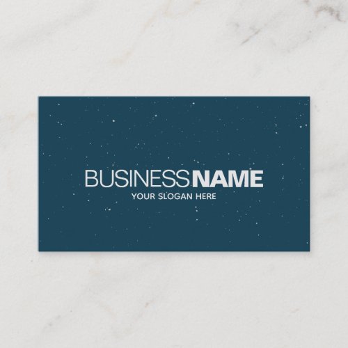 Elegant Classic Simple Dark Blue Sparkle Glitter  Business Card