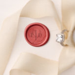 Elegant Classic Wedding Wax Seal Stamp<br><div class="desc">Classic style wedding wax seal stamp featuring a simple yet elegant design.</div>
