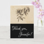 [ Thumbnail: Elegant, Classy and Respectable "Thank You" Card ]