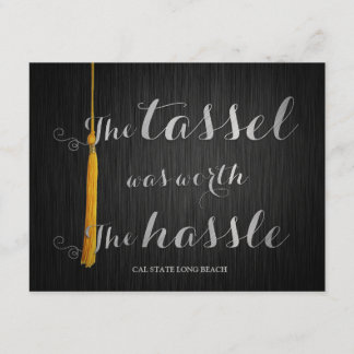 Elegant & Classy Class of 2014 College Graduation Announcement