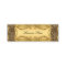 Elegant Classy Gold Black Leopard animal print