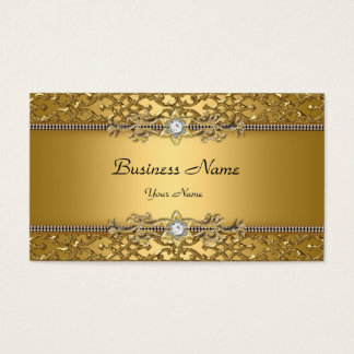 Gold Embossed Business Cards & Templates | Zazzle