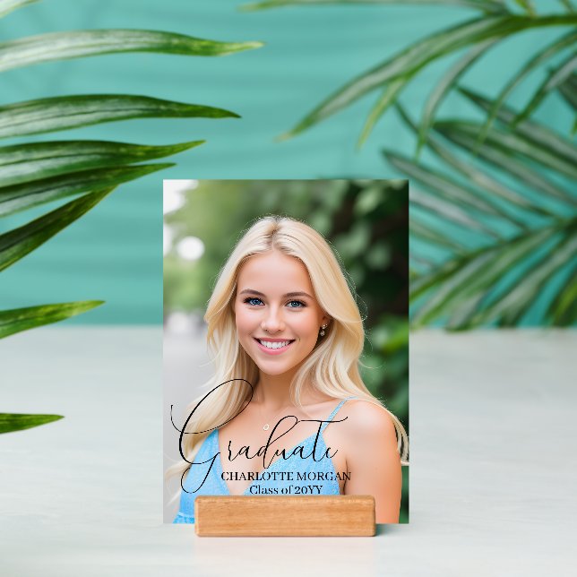 Elegant Classy Minimalist Graduation Photo Holder (Insitu 2)