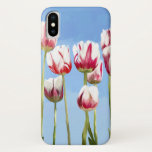 Elegant Classy Pink Gouache Florals iPhone X Case