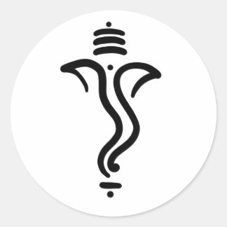 Elegant Classy Simple Ganesh/ Indian God Sticker