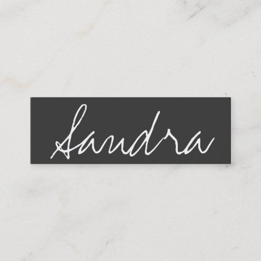 Customizable Elegant classy skinny Makeup Artist business card