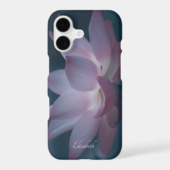 Elegant Classy Stylish Lotus Flower  Case-Mate iPhone Case (Back)