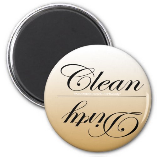 Elegant CleanDirty Dishwasher Magnets