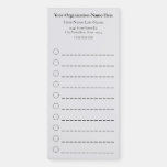 [ Thumbnail: Elegant, Clean, Editable Business Promotional Magn Magnetic Notepad ]