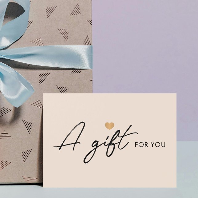 Elegant Clean Faux Gold Heart Pastel (Creator Uploaded)