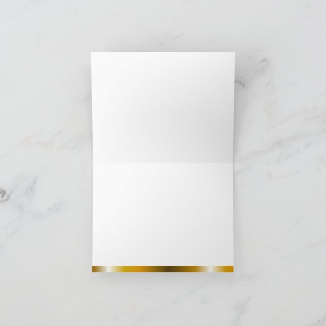 Elegant Clean Modern Professional Thank you card (Inside)