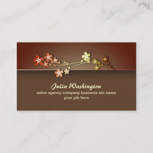 elegant clean style business card