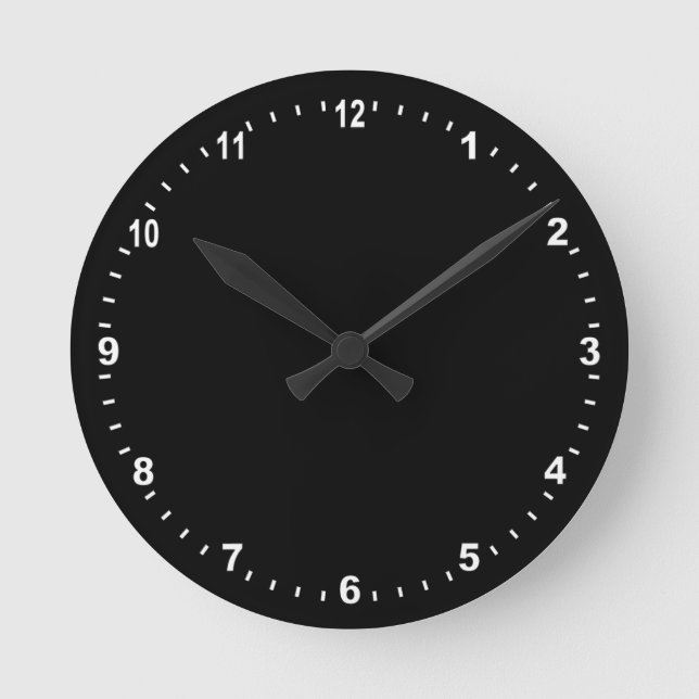 Elegant Clock Template - Create Your Own / custom (Front)