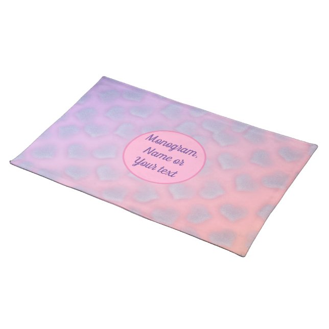 Elegant Cloth Placemat (On Table)
