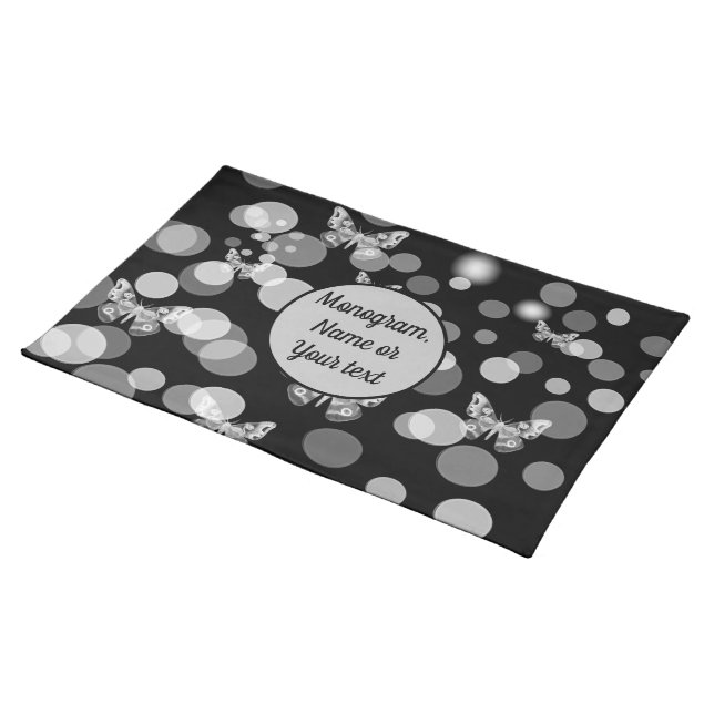 Elegant Cloth Placemat (On Table)