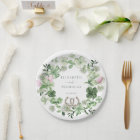 Elegant Clover Horseshoes Botanical Wedding