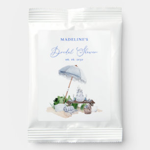 Elegant Coastal Beach Picnic Bridal Shower Margarita Drink Mix