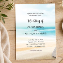 Elegant Coastal Beach Wedding