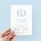 Elegant Coastal Monogram Rehearsal Dinner