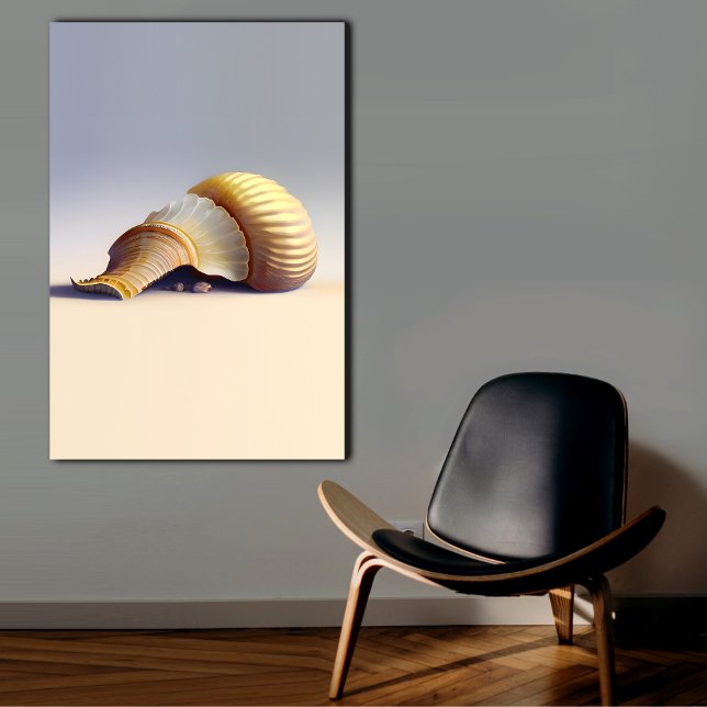 Elegant Coastal Wall Art Nautilus Shell (Creator Uploaded)