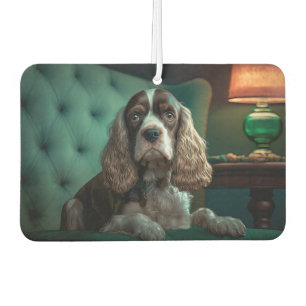 Elegant Cocker Spaniel Classic Portrait Design Air Freshener