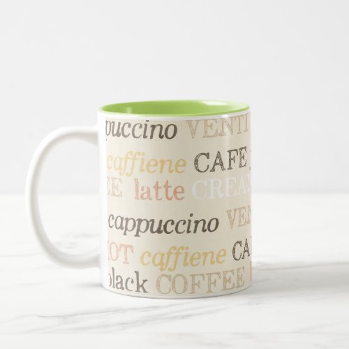 Elegant Coffee Bistro Mug