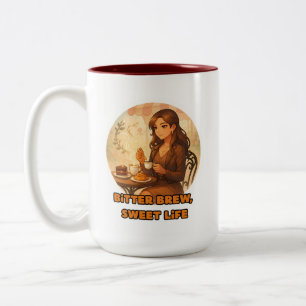 elegant coffee cafe mug