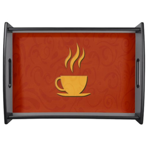 Elegant Coffee Kitchen Serving Tray