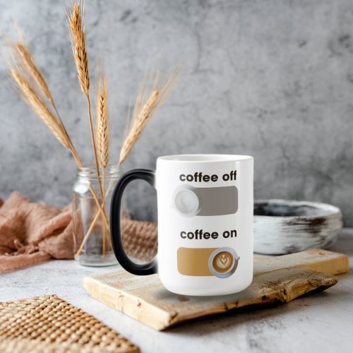 Elegant Coffee on Coffee Off Mug