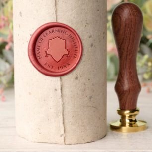 Elegant College University School Diploma Wax Seal