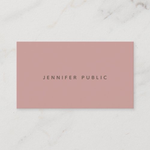 Elegant Color Clean Professional Template Modern Business Card
