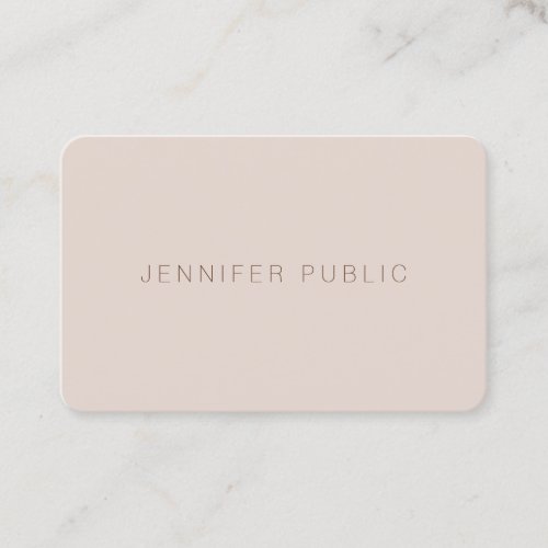 Elegant Color Harmony Professional Trendy Template Business Card