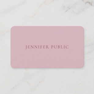 Elegant Color Harmony Simple Template Professional Business Card