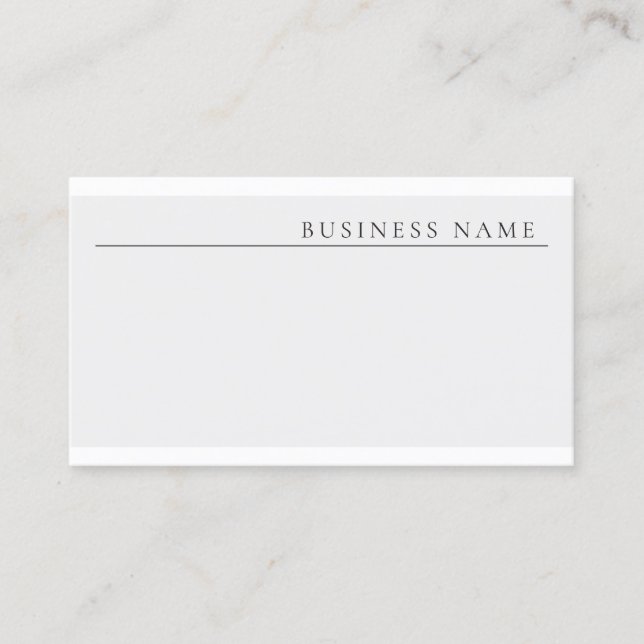 Elegant Color Modern Creative Simple Design Trendy Business Card (Front)