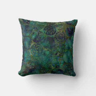 Elegant Colorful Batik Pattern Pillow