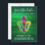 Elegant Colorful Fleur De Lis Design Invitation<br><div class="desc">Elegant Colorful Fleur de Lis Design created by illustrator ®Edward Eksi.</div>