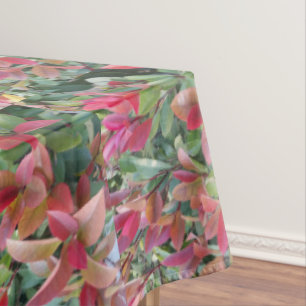 Elegant Colorful Leave Pattern Tablecloth