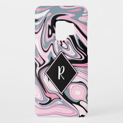 Elegant colorful marble pink purple black blue Case-Mate samsung galaxy s9 case