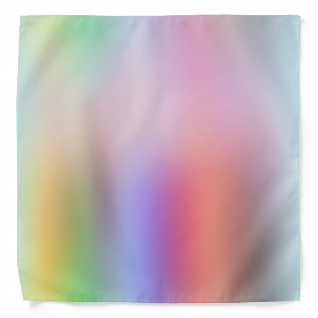 Elegant Colorful Modern Abstract Template Bandana (Front)