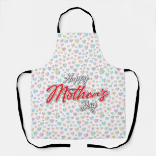Elegant Colorful Mother’s Day Design Apron