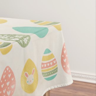 Elegant Colorful Pastel Eggs Easter Brunch