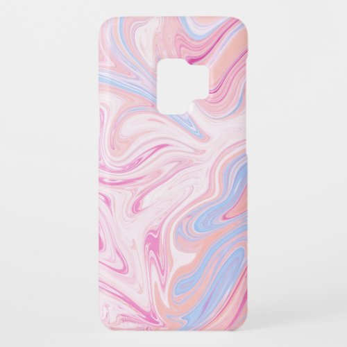 Elegant colorful pastel pink blue orange marble Case_Mate samsung galaxy s9 case